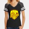 Women's Game V Neck Tee Thumbnail