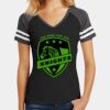 Women's Game V Neck Tee Thumbnail