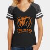 Women's Game V Neck Tee Thumbnail