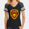 Women's Game V Neck Tee Thumbnail