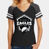 Women's Game V Neck Tee Thumbnail