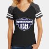 Women's Game V Neck Tee Thumbnail