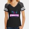 Women's Game V Neck Tee Thumbnail