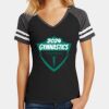 Women's Game V Neck Tee Thumbnail