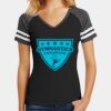Women's Game V Neck Tee Thumbnail