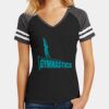 Women's Game V Neck Tee Thumbnail