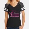 Women's Game V Neck Tee Thumbnail