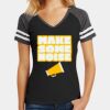 Women's Game V Neck Tee Thumbnail