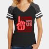 Women's Game V Neck Tee Thumbnail