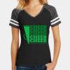 Women's Game V Neck Tee Thumbnail