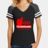 Women's Game V Neck Tee Thumbnail
