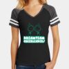 Women's Game V Neck Tee Thumbnail