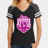 Women's Game V Neck Tee Thumbnail