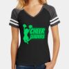 Women's Game V Neck Tee Thumbnail