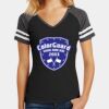 Women's Game V Neck Tee Thumbnail