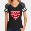 Women's Game V Neck Tee Thumbnail