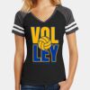 Women's Game V Neck Tee Thumbnail