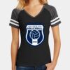 Women's Game V Neck Tee Thumbnail