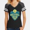 Women's Game V Neck Tee Thumbnail