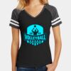 Women's Game V Neck Tee Thumbnail