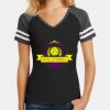Women's Game V Neck Tee Thumbnail