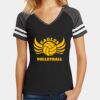 Women's Game V Neck Tee Thumbnail