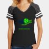 Women's Game V Neck Tee Thumbnail