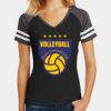 Women's Game V Neck Tee Thumbnail