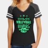 Women's Game V Neck Tee Thumbnail