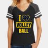 Women's Game V Neck Tee Thumbnail