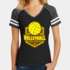 Women's Game V Neck Tee Thumbnail