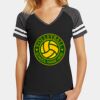 Women's Game V Neck Tee Thumbnail