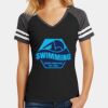 Women's Game V Neck Tee Thumbnail