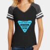 Women's Game V Neck Tee Thumbnail
