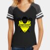 Women's Game V Neck Tee Thumbnail