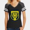 Women's Game V Neck Tee Thumbnail