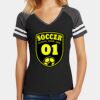 Women's Game V Neck Tee Thumbnail