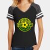 Women's Game V Neck Tee Thumbnail