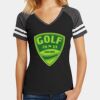 Women's Game V Neck Tee Thumbnail