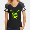 Women's Game V Neck Tee Thumbnail