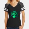 Women's Game V Neck Tee Thumbnail