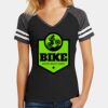 Women's Game V Neck Tee Thumbnail