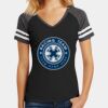Women's Game V Neck Tee Thumbnail
