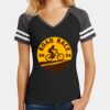Women's Game V Neck Tee Thumbnail