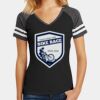 Women's Game V Neck Tee Thumbnail