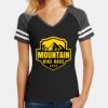 Women's Game V Neck Tee Thumbnail