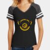 Women's Game V Neck Tee Thumbnail