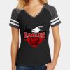 Women's Game V Neck Tee Thumbnail