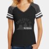 Women's Game V Neck Tee Thumbnail