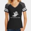 Women's Game V Neck Tee Thumbnail